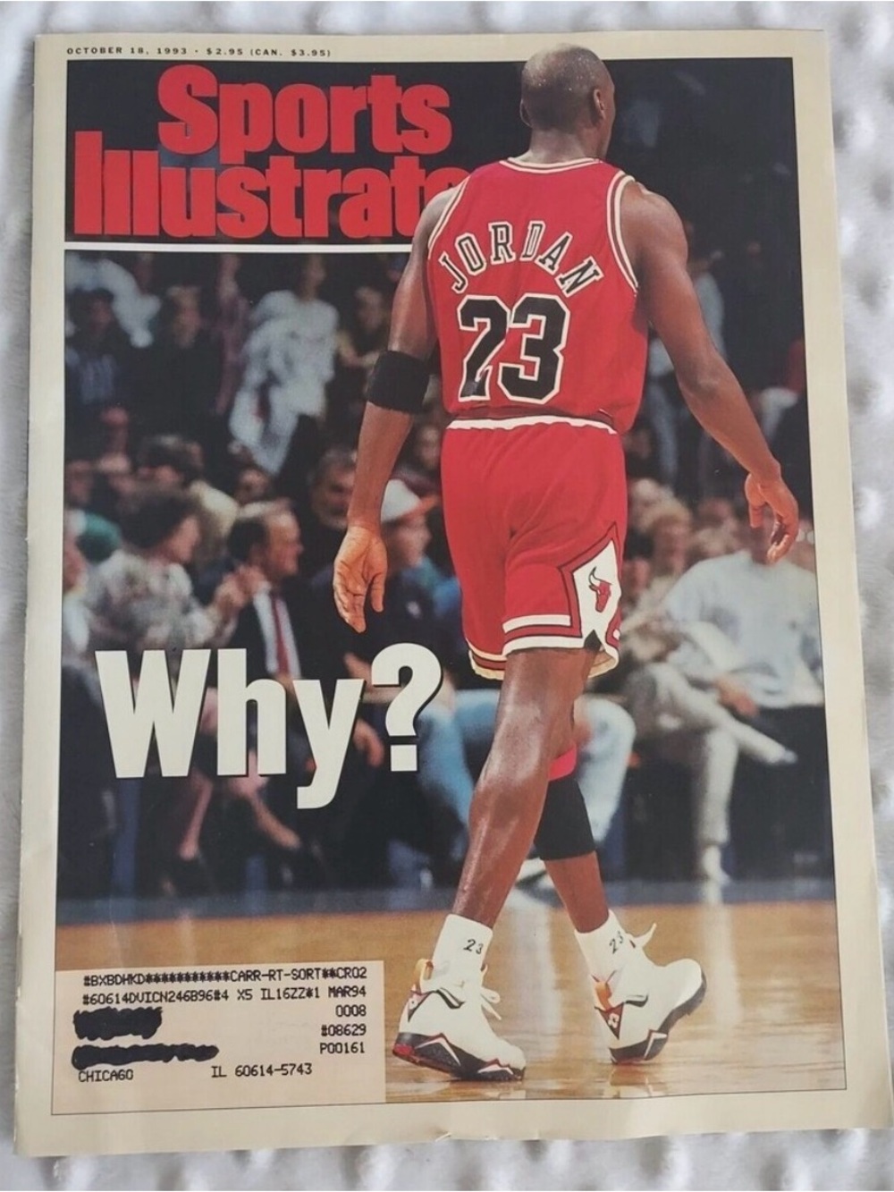 BEST SELLING Sports Illustrated Featuring as Michael Jordan RETIRES for Baseball